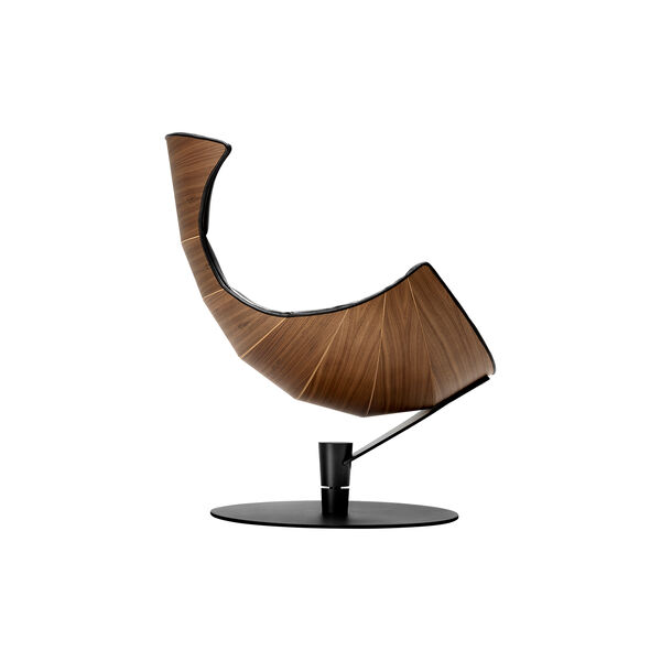 The Lobster Chair, walnut/black, Bruunmunch Furniture