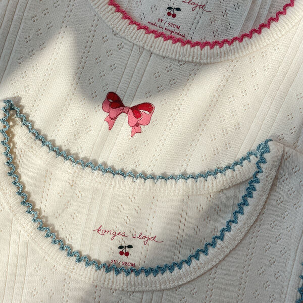 Minna 3er-Pack Tanktops, antique white, Konges Sl&oslash;jd