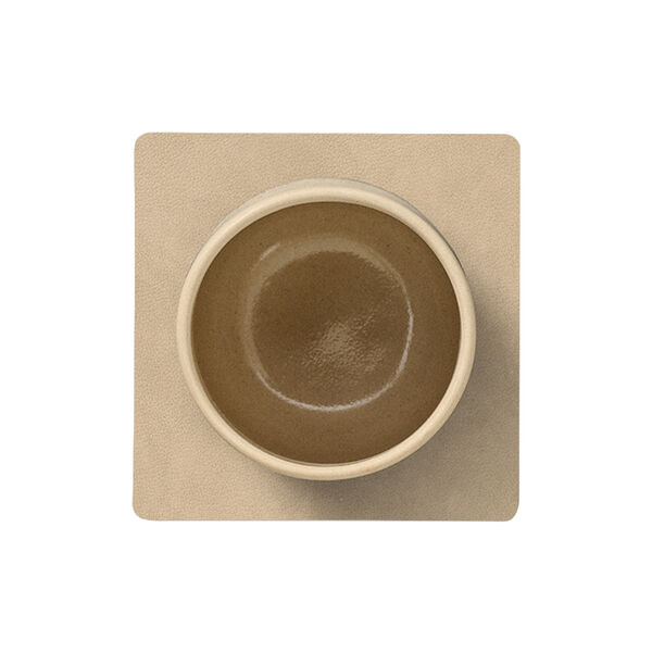 Nupo glass mat Square, sand, LIND DNA