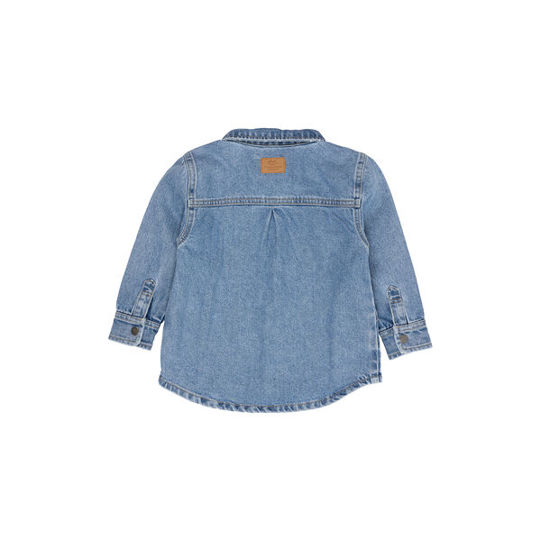 Bio-Jeansjacke, lt. blue indigo washed, Copenhagen Colors Organics