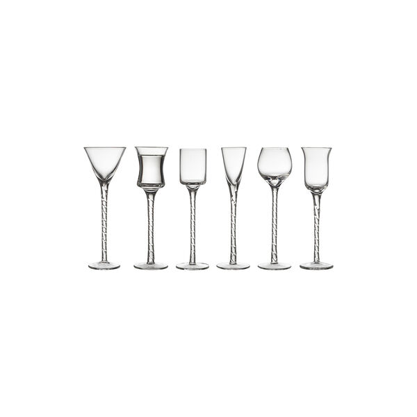 Rom Aquavit Glass 6 pcs, Lyngby Glas