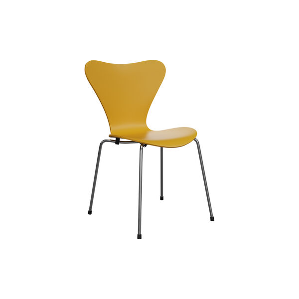 Series 7&trade; 3107 Verner Panton 100 Stuhl, yellow, Fritz Hansen
