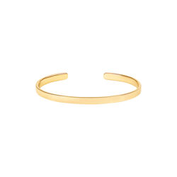 BANGLE Bracelet, light gold, bangle up