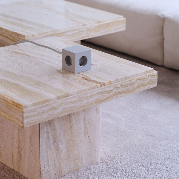 Square 1 USB-C (30W), gotlandgrau, Avolt