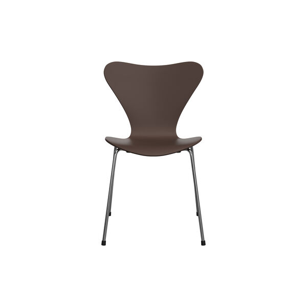 Series 7&trade; 3107 Verner Panton 100 Stuhl, brown, Fritz Hansen
