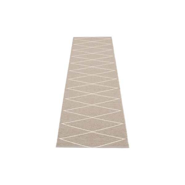 Max Plastic Rug, mud/vanilla, Pappelina