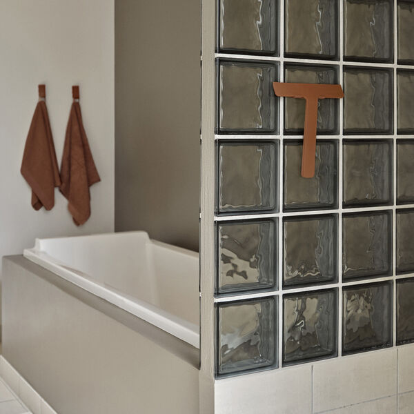 Ume Abzieher mit Halter, Terrakotta, Zone Denmark