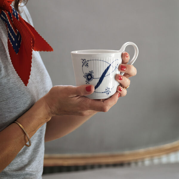 Alphabet Tasse L, Royal Copenhagen