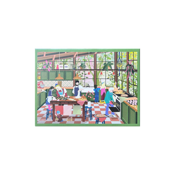 Gem&uuml;tliche K&uuml;che Puzzle 1000 Teile, ViSSEVASSE