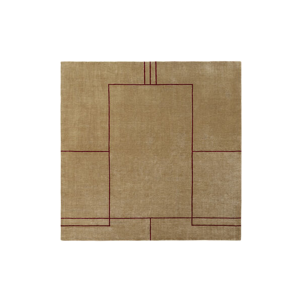 Cruise AP11 Rug, bombay golden brown, &Tradition