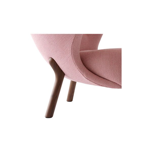 Little Petra VB1 Lounge Chair & Pouf ATD1, Eriture 0640/oiled walnut, &Tradition