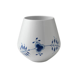 Blaue Mega Riflet Vase 20,5 cm, Royal Copenhagen