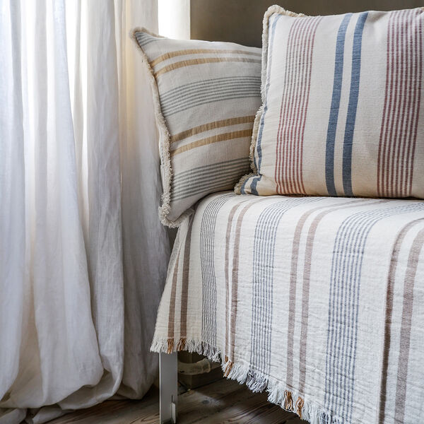 Iris Throw, yellow/green, ELVANG