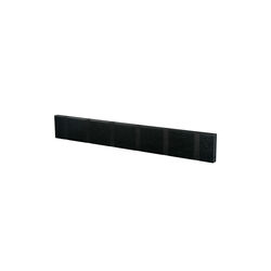 KNAX Horizontal 6 Coat Rack, black, LoCa