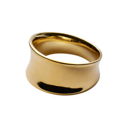 Reflection Ring, gold plated, Pernille Corydon Jewellery