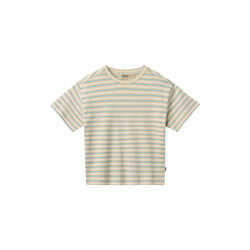 T-shirt S/S Tommy, spring lake stripe, Wheat