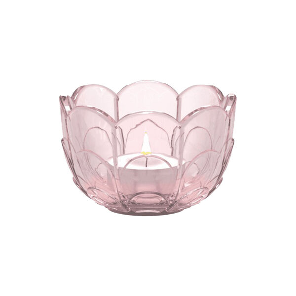 Lily Tealight Holder, cherry blossom, Holmegaard