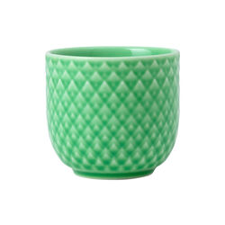 Rhombe Color Egg Cup, green, Lyngby Porcel&aelig;n