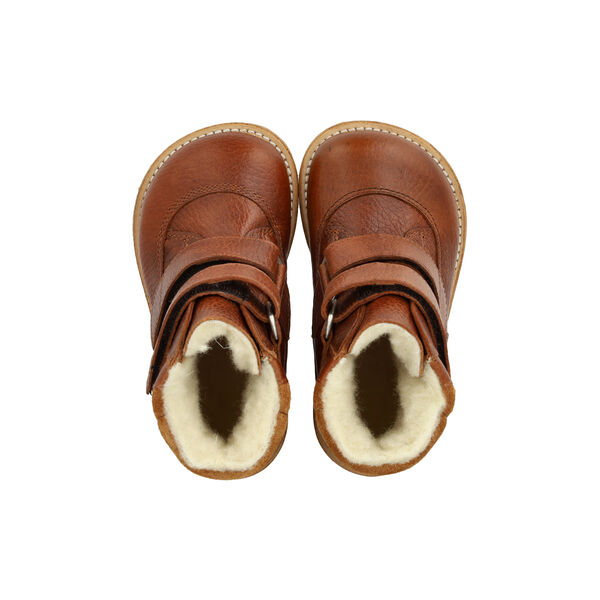 Klassischer TEX-Stiefel, cognac/cognac, ANGULUS