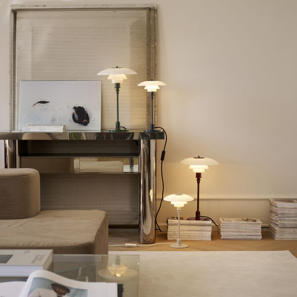 PH 2/1 Table Lamp, glossy beige, Louis Poulsen