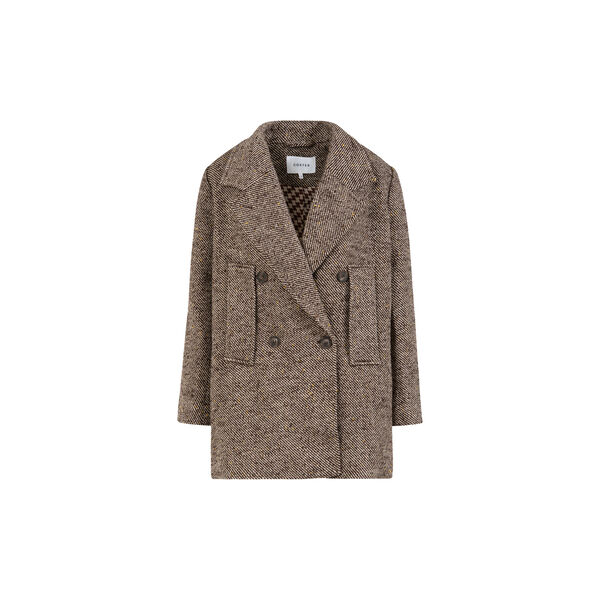 Wolljacke, graphic tweed, Coster Copenhagen