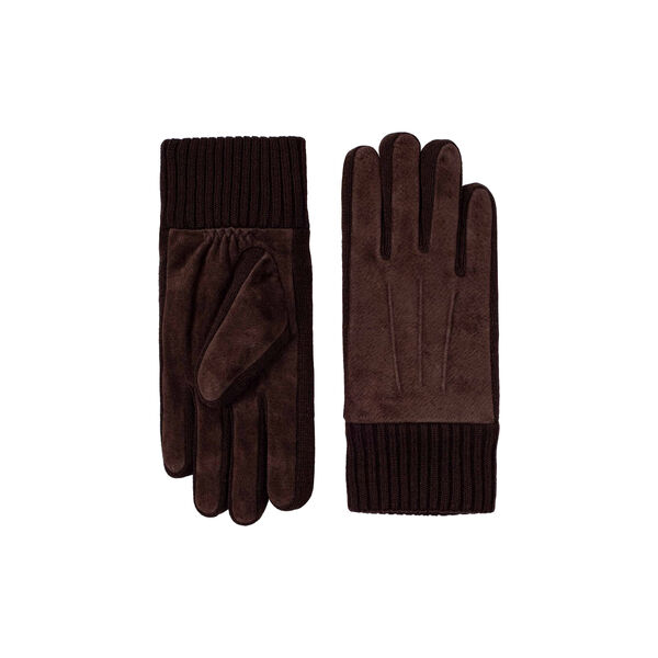 Stand Leather Gloves, dark brown, Kessler