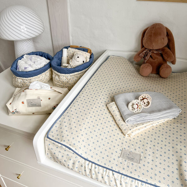 Stoffwindeln im 2er-Pack, classic stripes blue, Cam Cam Copenhagen