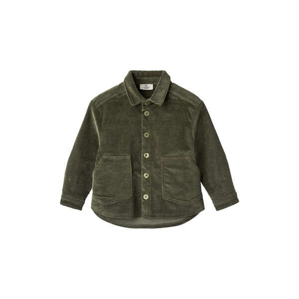 Cord-Overshirt, dark green, Copenhagen Colors Organics