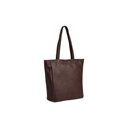 MorganMBG Shopper Soft Vintage, chocolate brown w/br. gold, Markberg