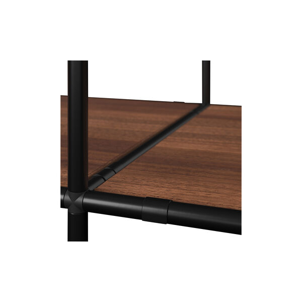 Original&nbsp;Shelf&nbsp;High, walnut, Abstracta&reg; System