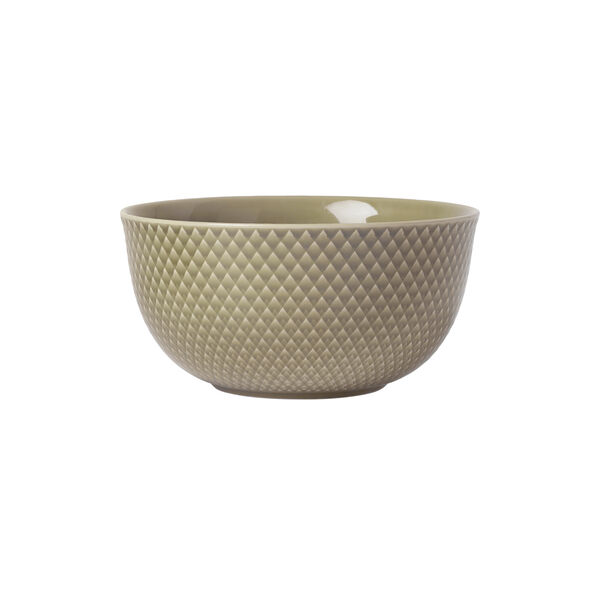 Rhombe Earth Bowl, clay, Lyngby Porcel&aelig;n