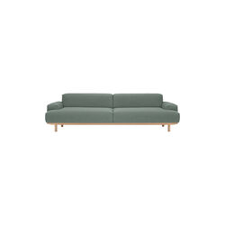 Reason 2.5 Seater Sofa, Re-Wool 858, Bruunmunch Furniture