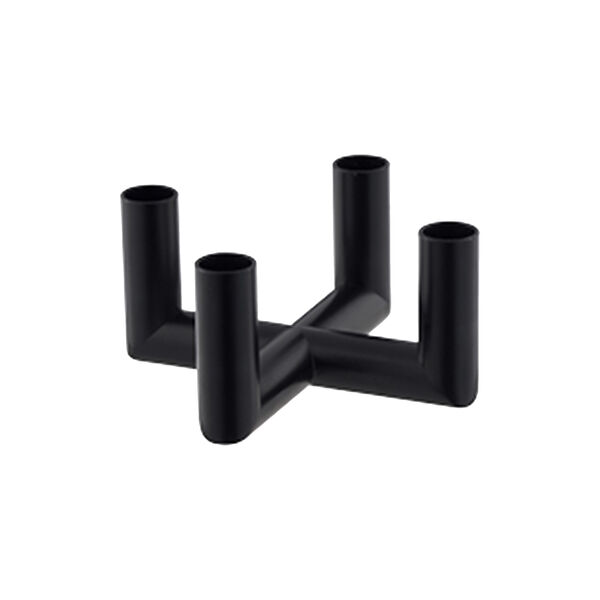 Matrix Mini Taper Candleholder 4 Arm, matte black, Uyuni Lighting