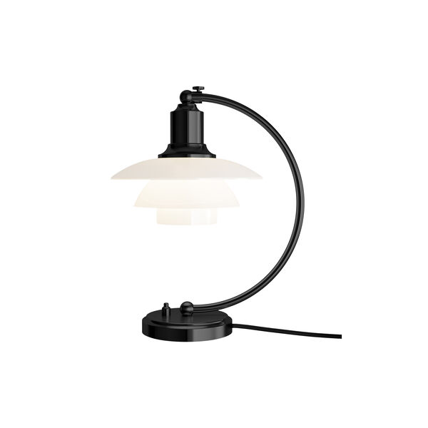PH 2/2 Luna Table Lamp Special Edition, matt black/opal, Louis Poulsen