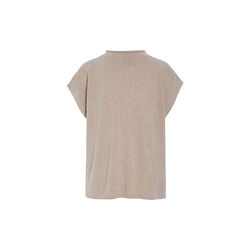 Kumo cashmere sleeveless blouse, ivory melange, BITTE KAI RAND