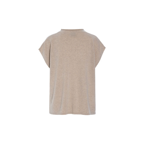 Kumo cashmere sleeveless blouse, ivory melange, BITTE KAI RAND