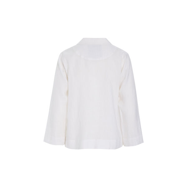 Airy linen a-shape jacket, white, BITTE KAI RAND