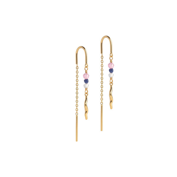 Viva Earrings, violet, ENAMEL Copenhagen