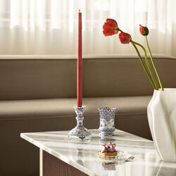 Musselmalet Vollspitze Kerzenleuchter 13,5 cm, Royal Copenhagen