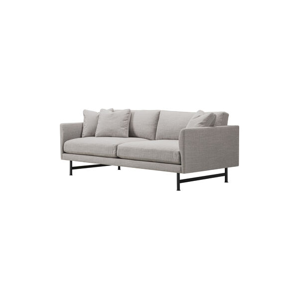 5652 Calmo 95 2-Personen-Sofa, beige/sort, Fredericia Furniture