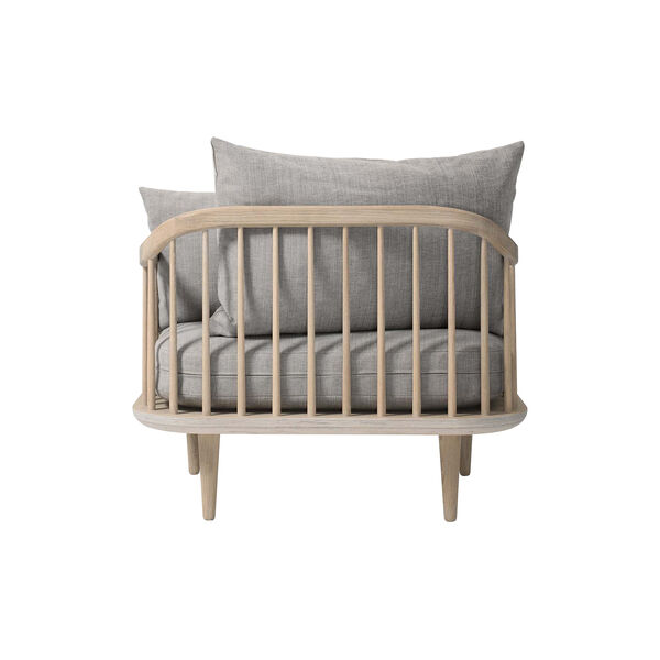 Fly SC1 Lounge Chair, Hot Madison 094/oiled oak Fly SC1 Lounge Chair, Hot Madison 094/oiled oak, &Tradition