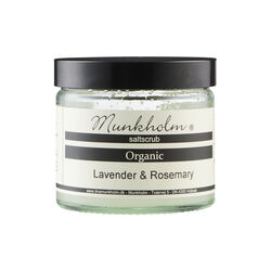Organic Saltscrub, lavender & rosemary, Munkholm