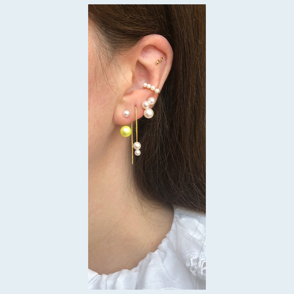 Wave Stud, The Earring Shop