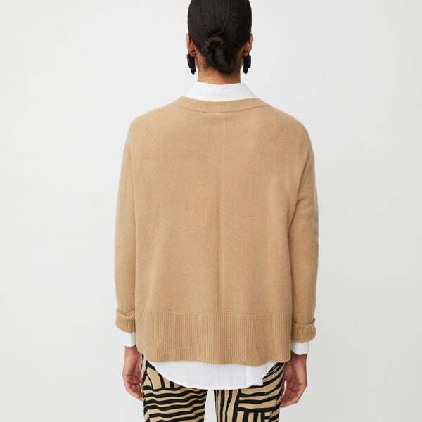 MaFabrice Top, travertine, Masai