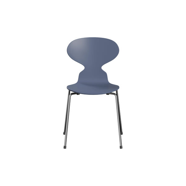 Ant&trade; 3101 Fully Lacquered Chair, dusk blue/chrome, Fritz Hansen