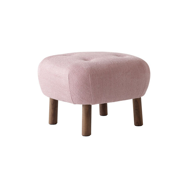 Little Petra VB1 Lounge Chair & Pouf ATD1, Eriture 0640/oiled walnut, &Tradition
