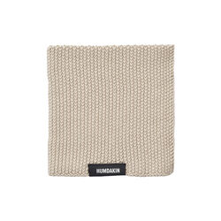 Gestricktes Geschirrtuch, hellgrau, Humdakin