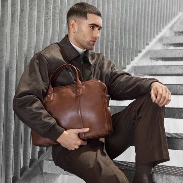 AshtonMBG Laptoptasche, cognac, Markberg