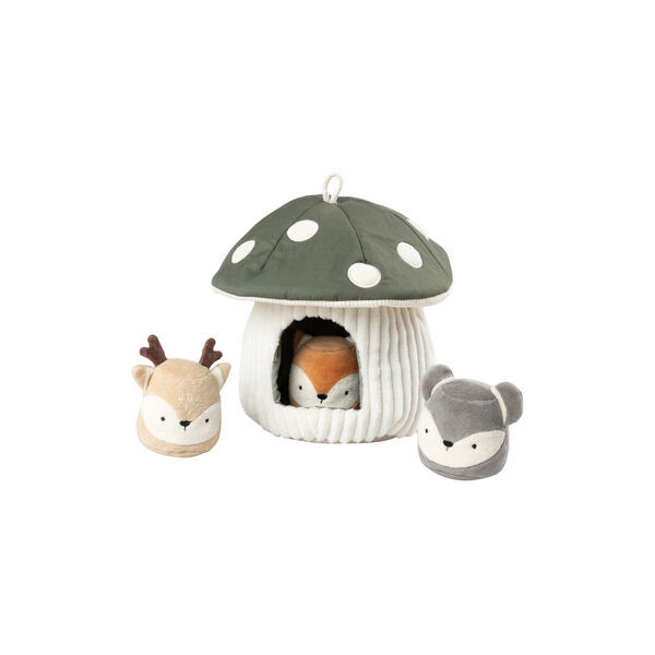 Hide & Seek Mushroom Activity Toy, Sebra