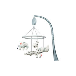 Schläfriges Musikspiegeluhr, blau, Done by Deer